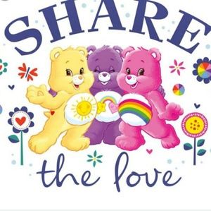 Care bears always say "Sharing is Caring"